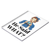 Hij zei wat? Notitieboek (Linkerzijde)