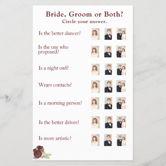 Hij zei: "Ze zei dat het schoenenspel was Flyer (Voorkant)