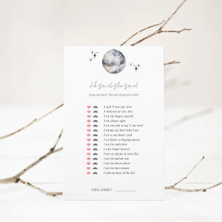 Hij zei, ze zei Disco Ball Vrijgezellenfeest Game