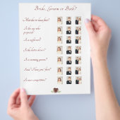 Hij zei, ze zei Game Flyer (Hand)