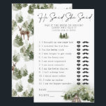 Hij zei, ze zei in de Bossen Bachelorette<br><div class="desc">Al uw toekomstige partijgasten zullen door dit ontwerp worden beloond! Pas het aan je wensen aan.</div>