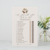 Hij zei Zij zei Bloemige Bruiloft koffie Bruidsmei (Staand voorkant)