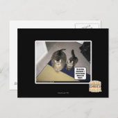 Hij ziet haar groot uitgebeend. briefkaart (Voorkant / Achterkant)