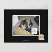 Hij ziet haar groot uitgebeend. briefkaart (Voorkant)