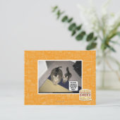 Hij ziet haar groot uitgebeend. briefkaart (Staand voorkant)