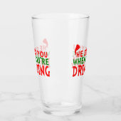 Hij ziet je als je drink glas (Links)