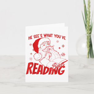 Hij Ziet Wat Je Hebt Gelezen Sinterklaas Boekerig Kaart