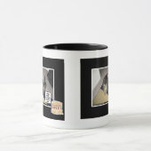 Hij ziet zijn grote beenderen. mok (Midden)