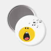 hij zingt zijn hart uit magneet (Voorkant / Achterkant)