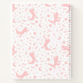 Hij zond de wilde dingen uit naar bed - roze notitieboek (Achterkant)