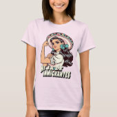 Hija De Inmigrantes Cultura Mexicana T-shirt (Voorkant)
