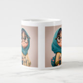 Hijab Girl Jumbo Mok (Voorkant)