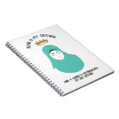 Hijab is mijn kroon - AQUA Notitieboek (Rechterzijde)