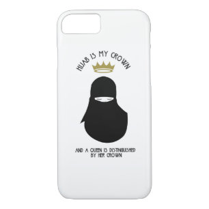 Hijab is mijn kroon - NIQAB iPhone 7 Hoesje