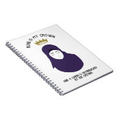 Hijab is mijn kroon - PAARS Notitieboek (Rechterzijde)
