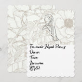 Hijab-partij Kaart (Voorkant / Achterkant)