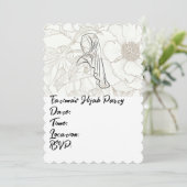 Hijab-partij Kaart (Staand voorkant)