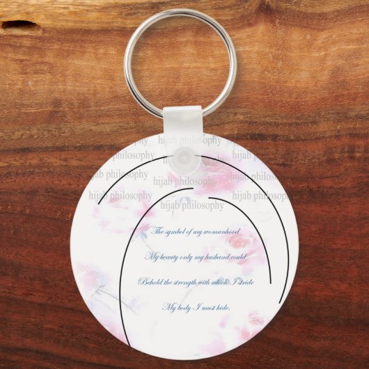 Hijab Philosophy Sleutelhanger (Voorkant)