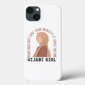 Hijab verbergt je identiteit niet - Hijabi Woman Case-Mate iPhone Case (Achterkant)