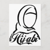 Hijabi Briefkaart (Voorkant)