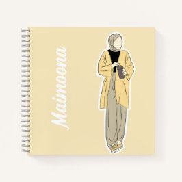 Hijabi Diaries: Een reis van geloof en reflectie Notitieboek