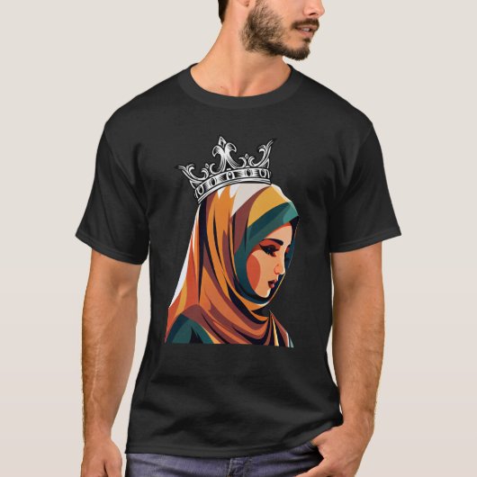 Hijabi islamitisch mijn keuze hijab moslim t-shirt (Voorkant)