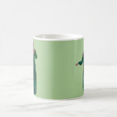 Hijabi - Muslimah - Hijab Hand getekend - Hijab Gi Koffiemok (Center)