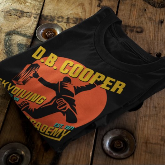 Hijacker DB Cooper Shirt, DB Cooper Lives DB Coope T-shirt