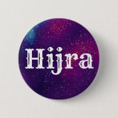 Hijra Galaxy Identity Ronde Button 5,7 Cm (Voorkant)