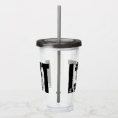 Hijs Acryl Drinkbeker (Rechts)
