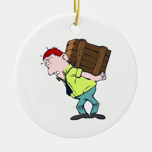 Hijs Keramisch Ornament (Voorkant)