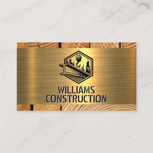 Hijsbalk voor hijskraan visitekaartje (Voorkant)