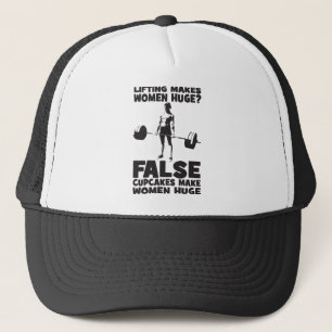 Hijsen maakt vrouwen enorm? FALSE. Cupakes Do Trucker Pet