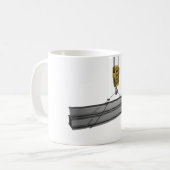 Hijskraan opheffende ligplanken Mok (Voorkant links)