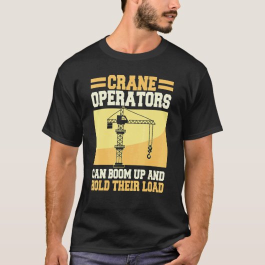 Hijsoperator garage Bouw Zware apparatuur T-shirt (Voorkant)