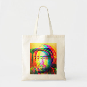 Hikaru Nakamura Concentraat Psychedelic Tote Bag
