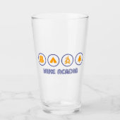 Hike Acadia Maine Glas (Voorkant)