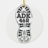 Hike ADK Keramisch Ornament (Voorkant)
