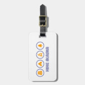 Hike Alaska Bagagelabel (Voorkant verticaal)