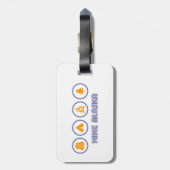 Hike Alaska Bagagelabel (Achterkant verticaal)