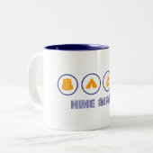 Hike Alaska Tweekleurige Koffiemok (Voorkant links)