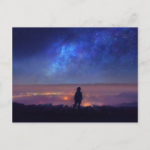 Hike Alone Briefkaart