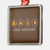 Hike Arizona Metalen Ornament (Links)