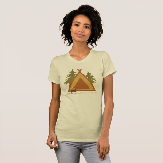 Hike Camp T-shirt (Voorkant volledig)