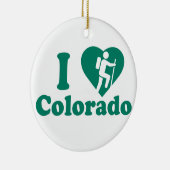 Hike Colorado Keramisch Ornament (Rechts)