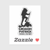 Hike Croagh Patrick - Ierland - Sticker (Vel)