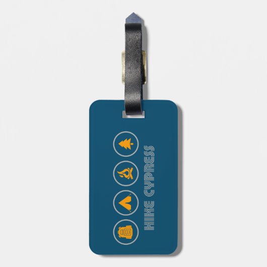 Hike Cypress Provincial Park Bagagelabel (Achterkant verticaal)