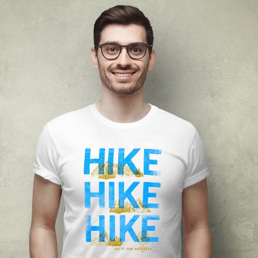 Hike doet het voor jezelf t-shirt