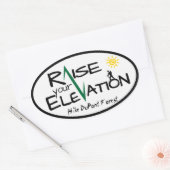 Hike DuPont Forest Verhoog uw hoogte Sticker (Envelop)