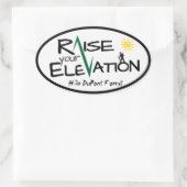 Hike DuPont Forest Verhoog uw hoogte Sticker (Tas)